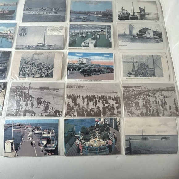 Lot of 37 Vintage Postcards Twin Brothers Production ATLANTIC CITY New Jersey NJ - Picture 6 of 15